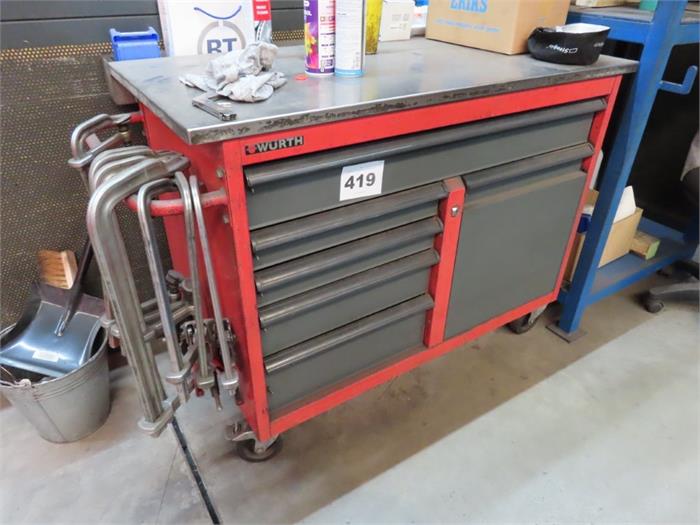 Werkzeugwagen Würth